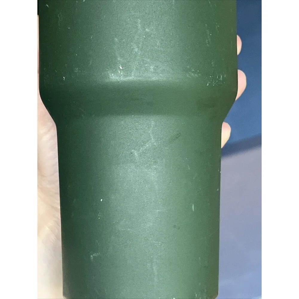 Stanley SPIRULINA 40oz Travel Quencher Tumbler Big Grip Adventure Series Green - Picture 8 of 9